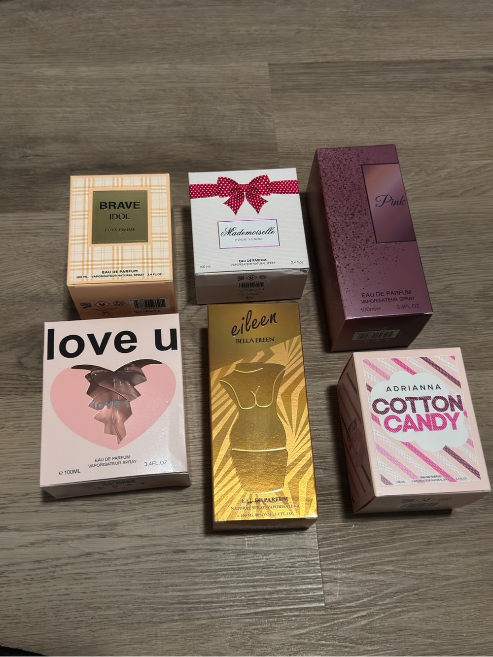 Women’s Perfume Variety Bundle – 6 Pc Fragrance Lot